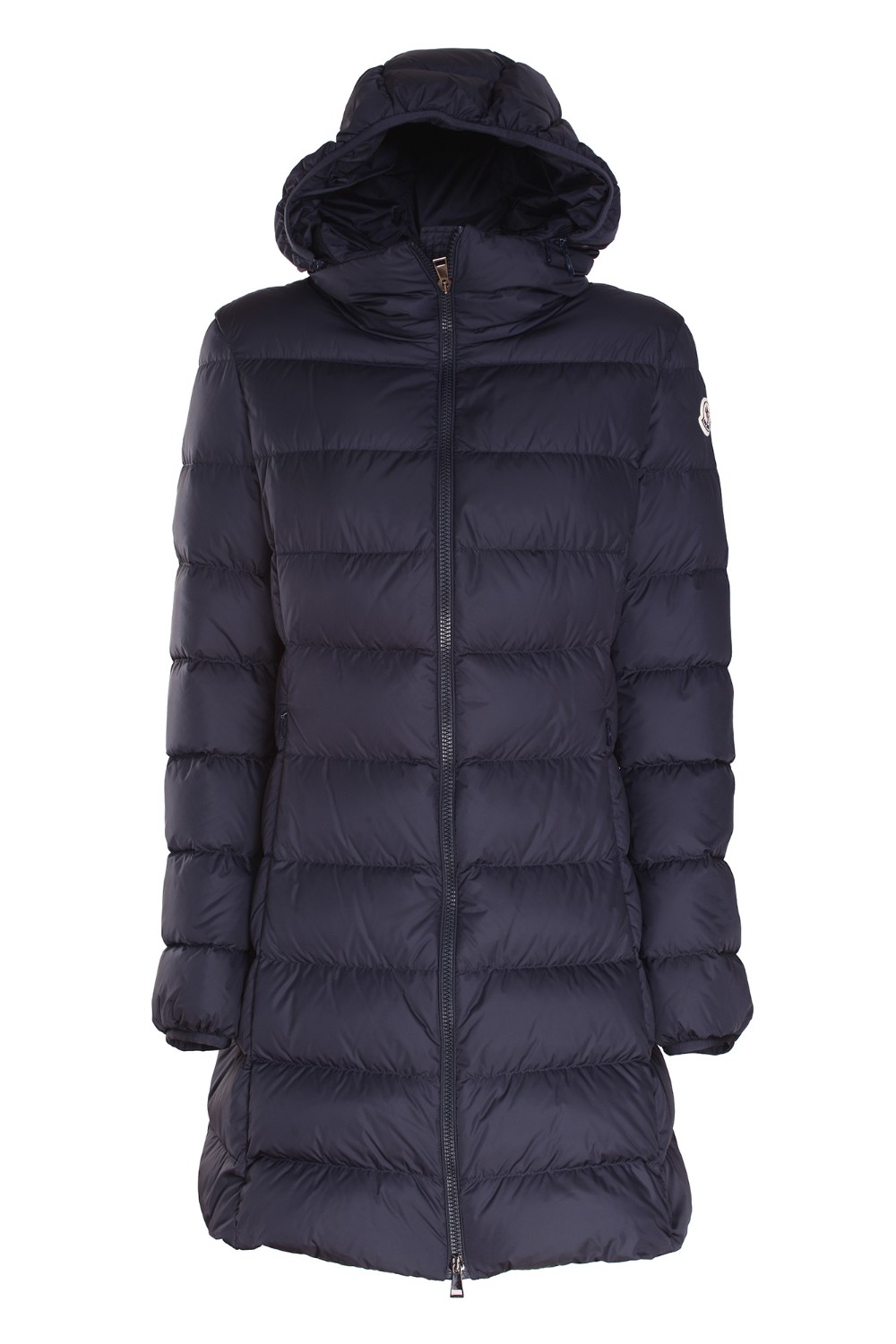 shop MONCLER Saldi Giaccone: Moncler "Gie" parka in nylon Longue Saison opaco. 
Trapuntatura a boudin.
Cappuccio con coulisse elastica.
Chiusura anteriore con zip a doppio cursore.
Maniche lunghe e polsi elastici.
Tasche con zip.
Inserto elastico al punto vita.
Logo Moncler in feltro sulla manica.
Composizione esterna: 100% Poliammide.
Imbottitura: 90% Piumino 10% Piuma.
Fabbricato in Armenia.. GIE1C00065 539YH-775 number 3141201